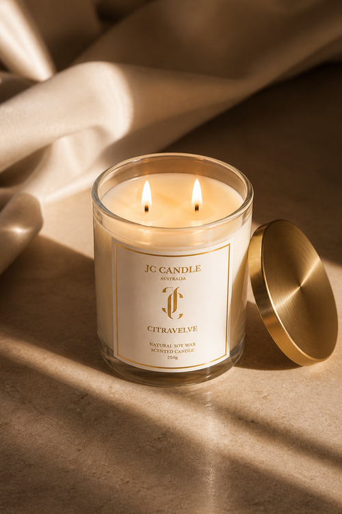 CITRAVELVE – Soy Wax Candle (250g)