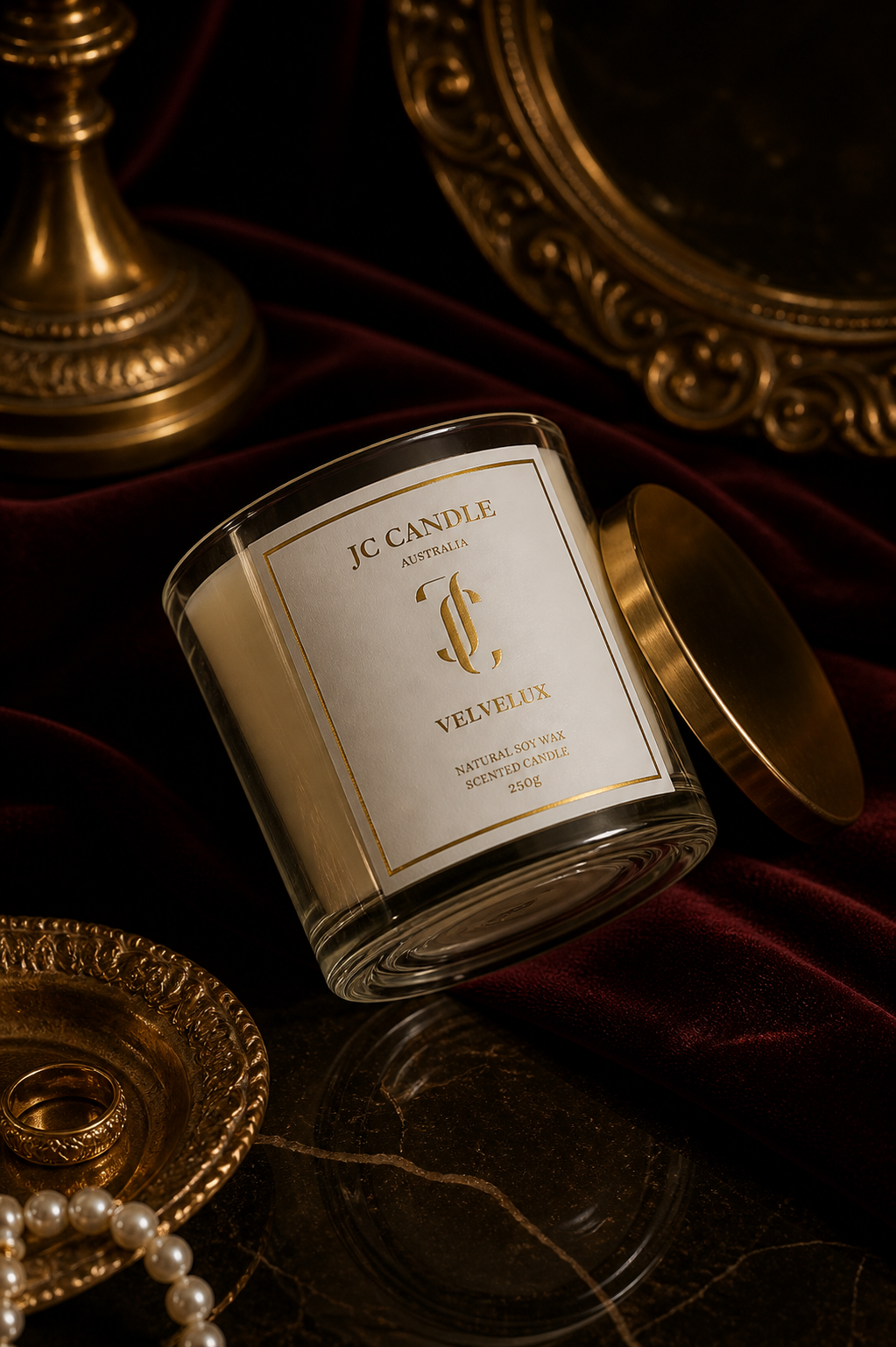 VELVELUX – Soy Wax Candle (250g)